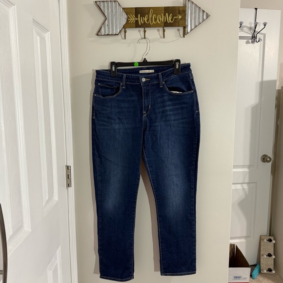 Levi's Denim - Levi’s Classic Mid Rise Skinny Dark Wash Women’s Jeans Size 14 with 26” inseam